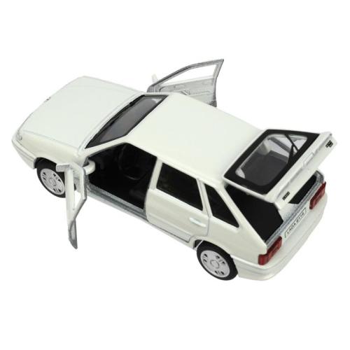 Машинка металлическая Lada-2114 Samara Технопарк 2114-12-WH (72) фото 7