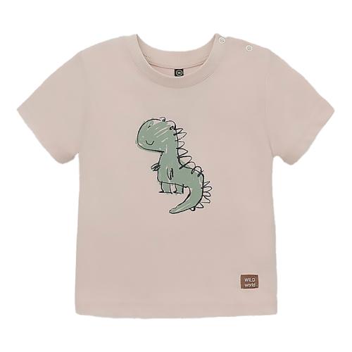Футболка для мальчика Crockid КР 302723 бежевый к552