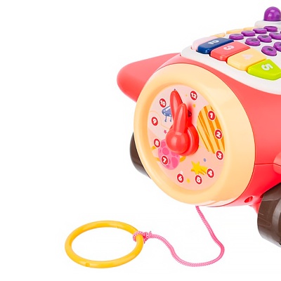 Развивающий центр Самолётик 25 песенок сказок звуков Elefantino IT109563