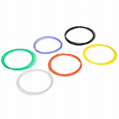 Набор пластика для 3D ручек 6 цветов Unid PRO6 1