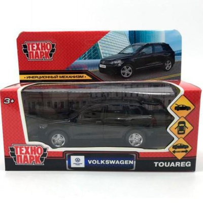 Машина инерционная Volkswagen Touareg 12 см Технопарк TOUAREG-12-BK 3