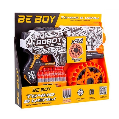 Автомат Робот барабан на 34 патрона BeBoy IT109778 4