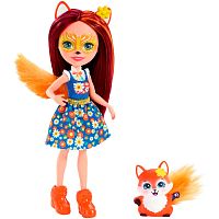 Кукла Фелисити Лис и питомец Флик 15 см Mattel FXM71