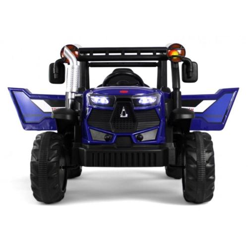 Детский электромобиль RiverToys B222CP синий фото 4