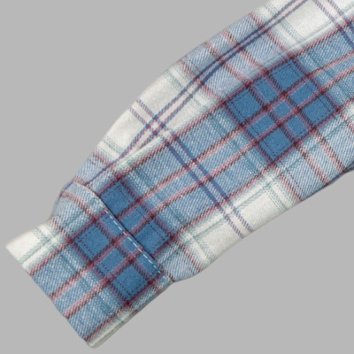 Рубашка Клетка Чуди Кидс 533725Ц2-2 голубой 04