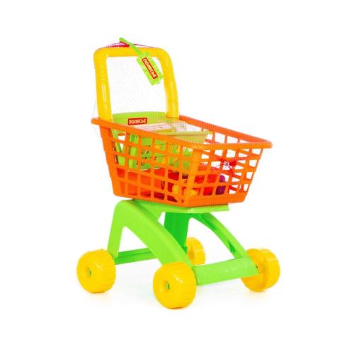 Игровой набор Тележка для маркета и набор продуктов №8 Полесье 61928 фото 10