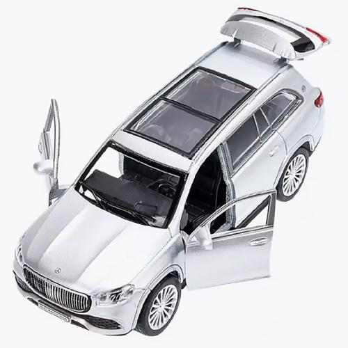 Машина металлическая инерционная Mercedes Benz Gls Maybach 12 см Технопарк MAYBCHGLS-12-GYSR фото 4