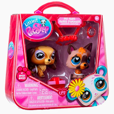 Игровой набор Littlest Pet Shop Спаниель и Немецкая овчарка Hasbro LPS 01062 4