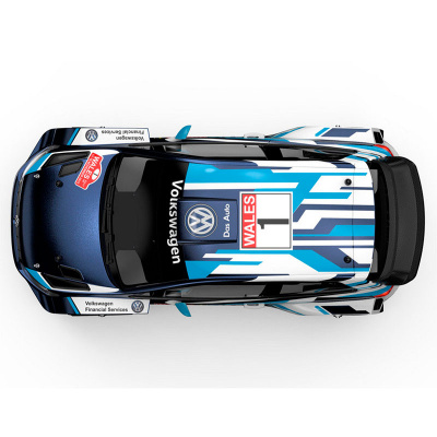 Радиоуправляемая машина Volkswagen Polo R WRC Brushless 4WD MJX MJX-14304 4