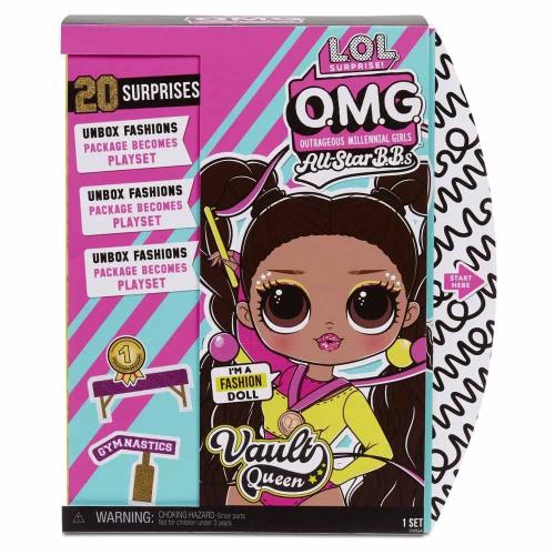 Кукла LOL Surprise OMG Sports S1 Vault  Queen Artistic Gymnastics MGA 577515EUC фото 4
