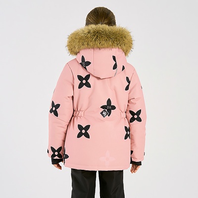 Куртка зимняя Chic для девочки Jammix КД-805/1 бежевая 3