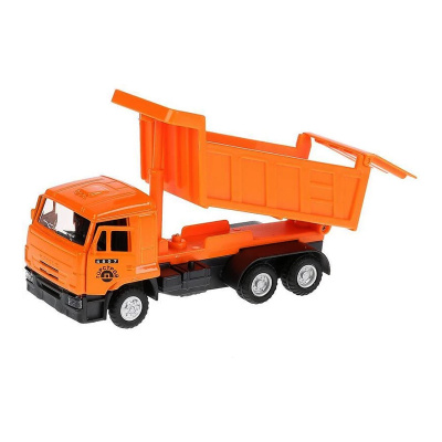 Машинка метал инерц камаз самосвал всет звук 1:43 Технопарк SB-13-17 2