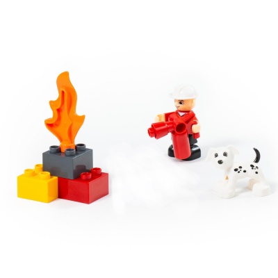 Конструктор Макси Пожарная станция Полесье 77523