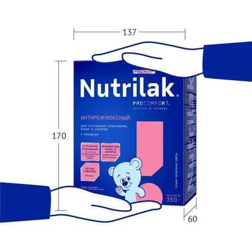 Молочная смесь для новорожденных Nutrilak Premium Антирефлюксный 350 г фото 10