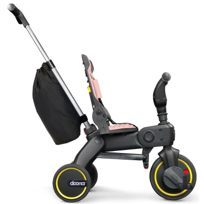 Детский складной трёхколёсный велосипед Doona Liki Trike S3 Blush Pink 04
