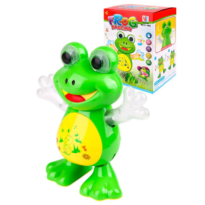 Интерактивная игрушка Танцующий лягушонок свет звук Рыжий кот 1840353 5
