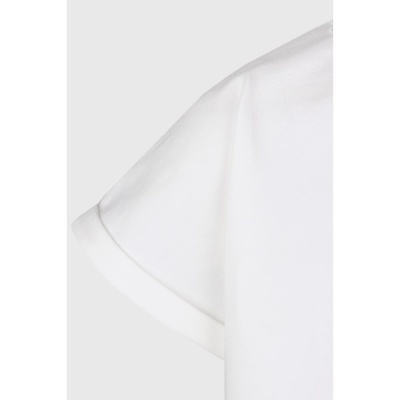 Блузка школьная Malini BL281TK молочный 03