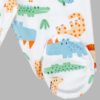 Ползунки Зоопарк Чуди Кидс 455125-4 белый 03