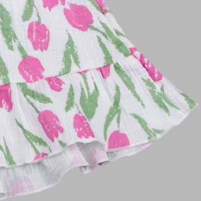 Платье Тюльпаны Чуди Кидс 572526Ц2 белый 03