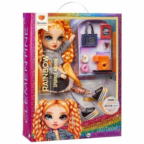 Кукла Sparkle Shine Клементина Рейнбоу Хай 27 см MGA 62671 фото 4