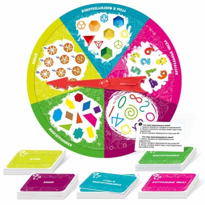 Настольная игра Викторина Алгебра Геометрия Десятое Королевство 04821