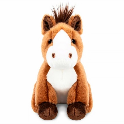 Мягкая игрушка Лошадка 18 см Символ Года Maxitoys ML241101-18