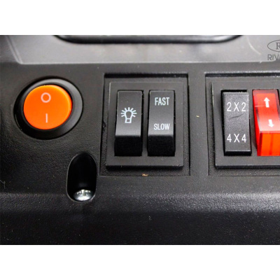 Детский электромобиль RiverToys K555KK синий