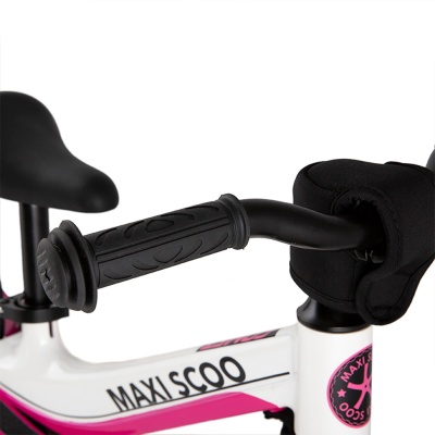 Детский беговел Comet Делюкс Плюс надувные колёса Maxiscoo MSC-CM1209D розовый 3