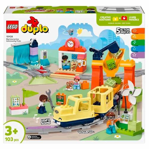 Конструктор Lego Duplo 10428 Большой пассажирский поезд фото 4