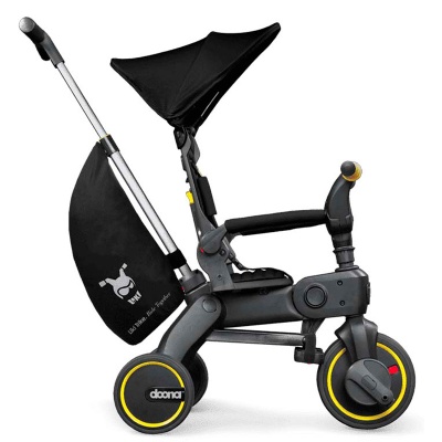 Велосипед Liki Trike трехколесный складной Doona S5 Nitro Black 3
