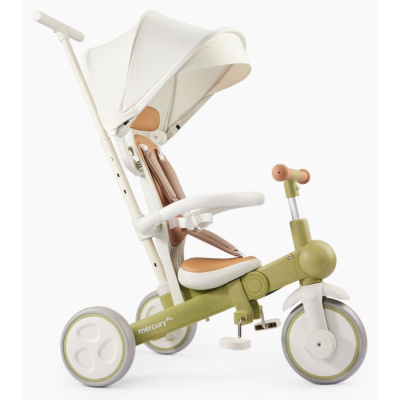 Велосипед трёхколёсный Happy Baby Mercury Pro 50047 olive 02