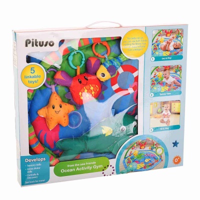 Развивающий коврик Морские истории Pituso 27284