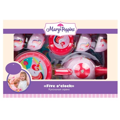 Игровой набор Единорог игрушечная посуда 15 шт Mary Poppins 453171 2