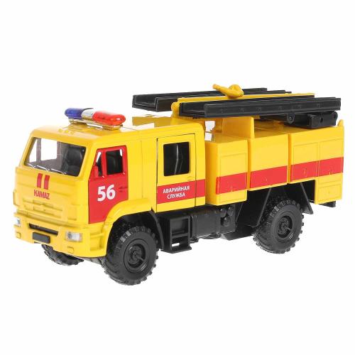 Игрушка КаМАЗ-43502 Аварийная служба Технопарк KAM43502-15EM-YE