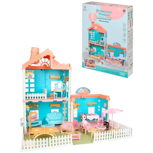 Дом для кукол Princess House c мебелью Наша игрушка 668-9A фото 4