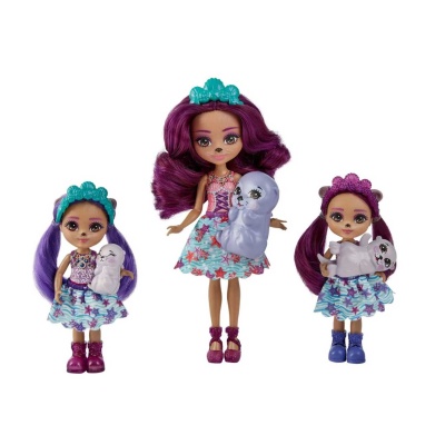 Набор игровой Семья Оттавии Выдры Enchantimals Mattel HCF96