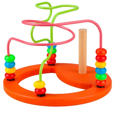 Пирамидка лабиринт деревянный Рыжий кот И-4032 2