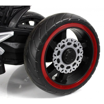 Детский электротрицикл RiverToys K808AM чёрный