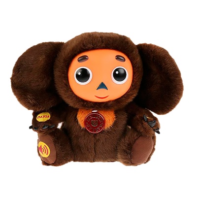 Мягкая игрушка Чебурашка 25 см озвученный Мульти Пульти V85817/25A 1