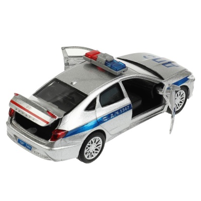 Металлическая модель Hyundai Sonata Полиция Технопарк SONATA-12SLPOL-SR 04