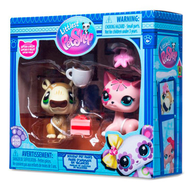 Игровой набор Littlest Pet Shop Праздники Капибара и Короткошерст Hasbro 01017_LPS 3