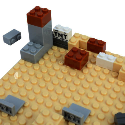 Конструктор Мой мир + спайдермен Город мастеров 62150-CY 3