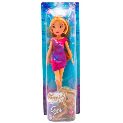 Кукла Модница Флора с крыльями Winx Club 24 см Funky Toys IW01552302