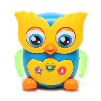 Развивающая игрушка Музыкальная сова Азбукварик