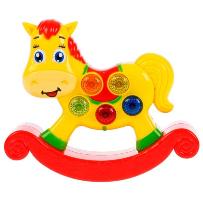 Развивающая игрушка Лошадка-качалка Умка HT795-R