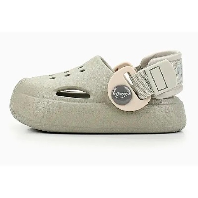 Сабо детские для девочки и мальчика Tingo RB2400 серые 3