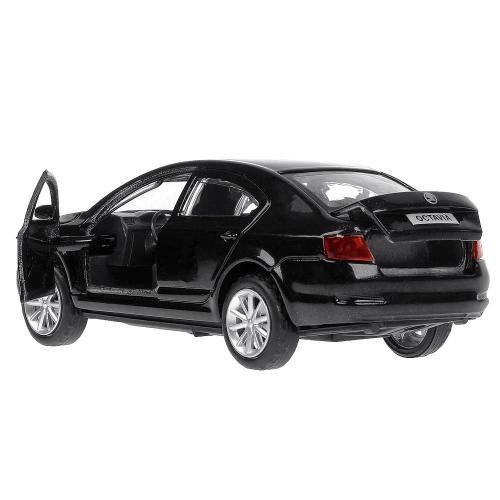 Машина металлическая инерционная Skoda Octavia 12 см Технопарк OCTAVIA-12-BK фото 3