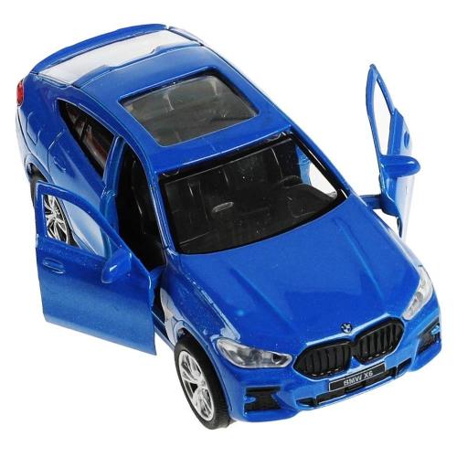 Машинка металлическая BMW X6 Технопарк  Х6-12-BU фото 4