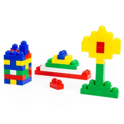 Конструктор Самоделкин-Юниор 69 элементов Полесье 6660 2