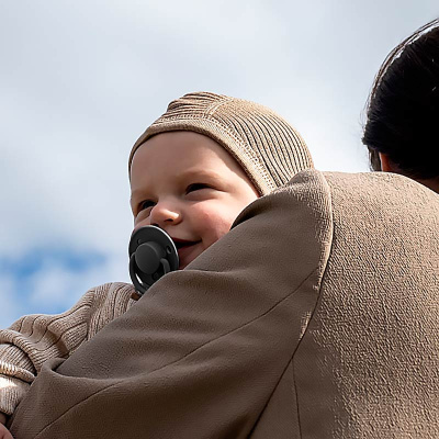 Набор пустышек латексных De Lux 2 штуки от 6 месяцев Iron/Baby Blue Bibs 190212 2